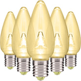 C9 LED Christmas Light Bulbs | Smooth